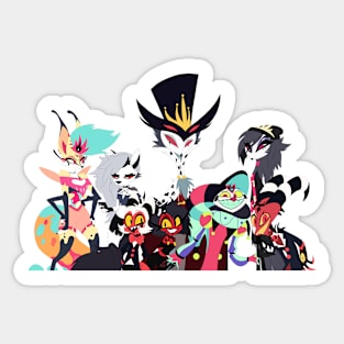 Helluva Boss Group Photo Sticker